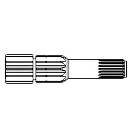 High Quality Planetary Drive Shaft - Left Hand fits John Deere 300 301 310 310A 310B 400 410 480 301 820 830 1020 1530 2020 2030 2440 300 301 310B 400 2020 T71926