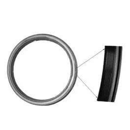 Rear Crankshaft Seal fits John Deere 7710 7810 7820 8100 8110 8120 8200 8210 8220 8245R 8270R 8295R 8300 8310 8320 8320R 8400 8410 8420 8430 RE520036 Professional Grade