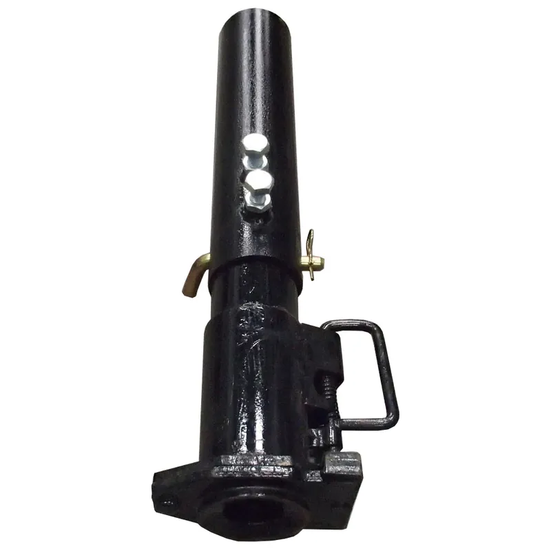 Price Drop Round RAM Gooseneck Trailer Coupler Adjustable Height 25,000 lbs 2-5/16" Ball