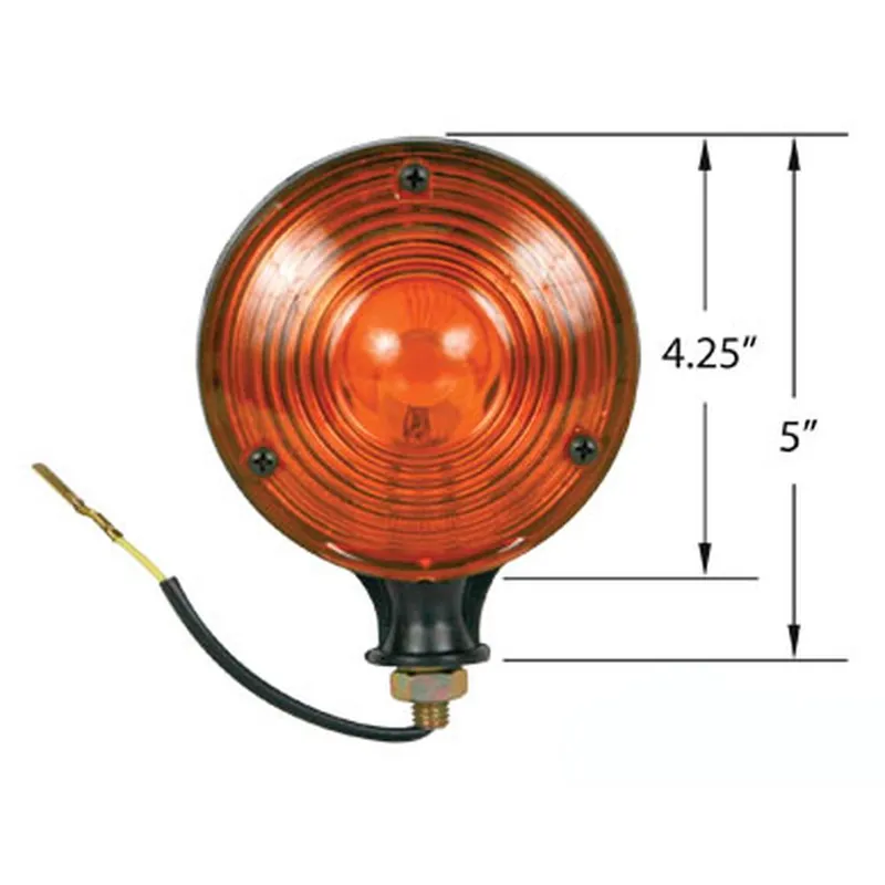 Warranty Included Replacement Tractor Safety/Warning Light/Lamp PL100C