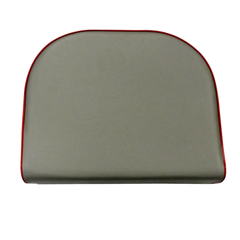 Seat Cushion Vinyl Gray Red Trim Fits Massey Ferguson 35 40 40 50 30 135 150 65 New Release