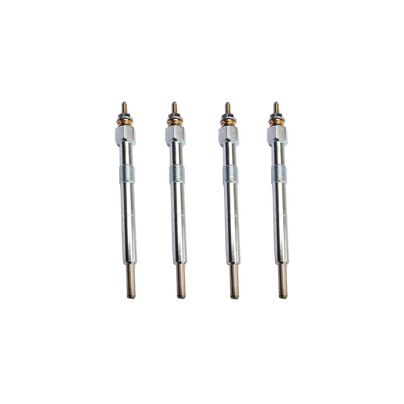 Crafted 4 pcs Glow Plugs Fits Kubota V2003T V2203 V2403-M-DI Fits Bobcat Skid Steer Load