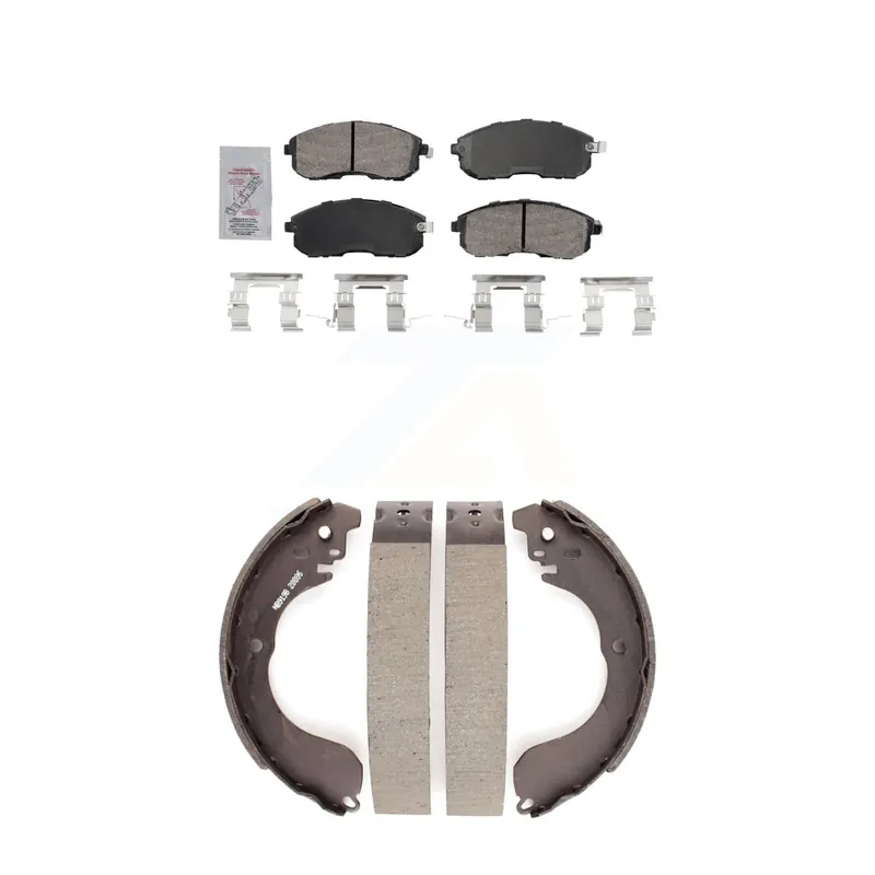 Seasonal Sale Front Rear Ceramic Disc Brake Pads Kit For Nissan Versa KNN-100259