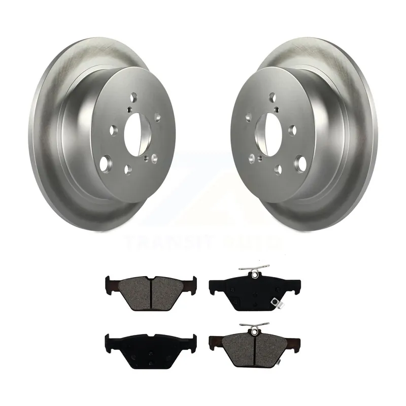 Limited Edition Rear Coated Disc Brake Rotors And Semi-Metallic Pads Kit For Subaru Crosstrek KGS-101688
