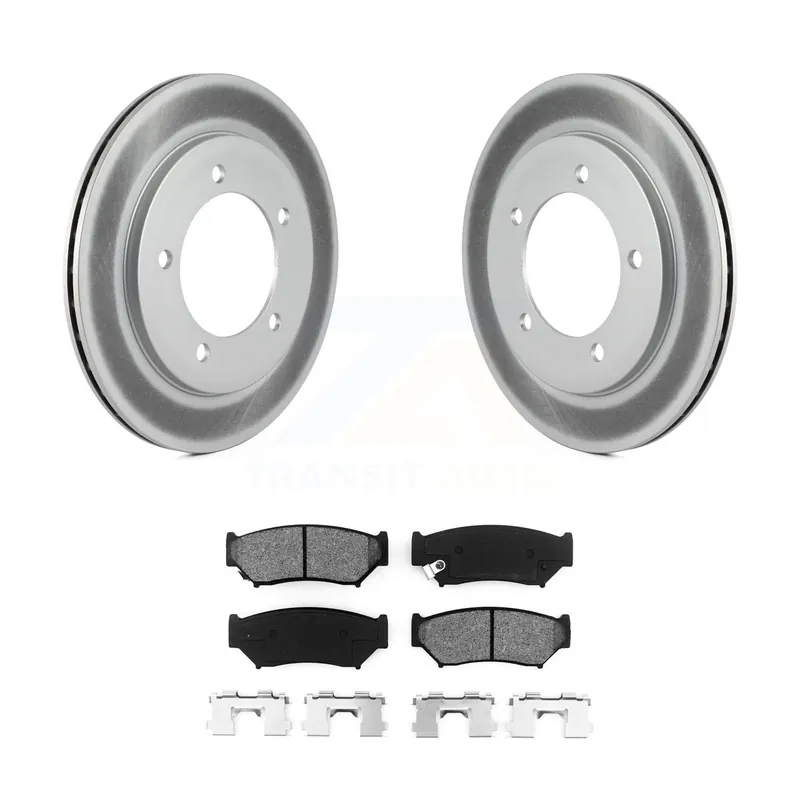 Front Coated Disc Brake Rotor & Semi-Metallic Pad Kit For Chevrolet Tracker Suzuki Vitara KGS-100015 Best Price