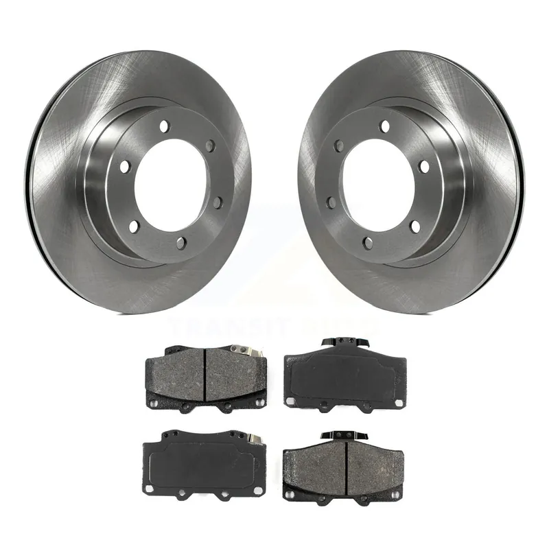 Front Disc Brake Rotors And Semi-Metallic Pads Kit For Toyota 4Runner K8S-100306 Instant Buy
