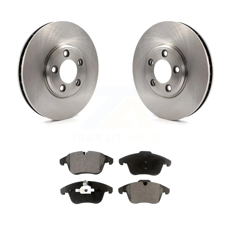 Front Brake Rotor & Semi-Metallic Pad Kit For 2005 Jaguar S-Type From Chassis VIN #N52048 K8F-100116 Order Now