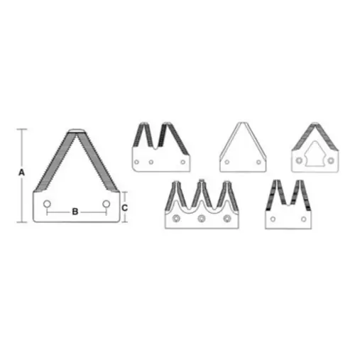 Weekend Sale Aftermarket for John Deere 622-021 Sickle Section Pack of 10