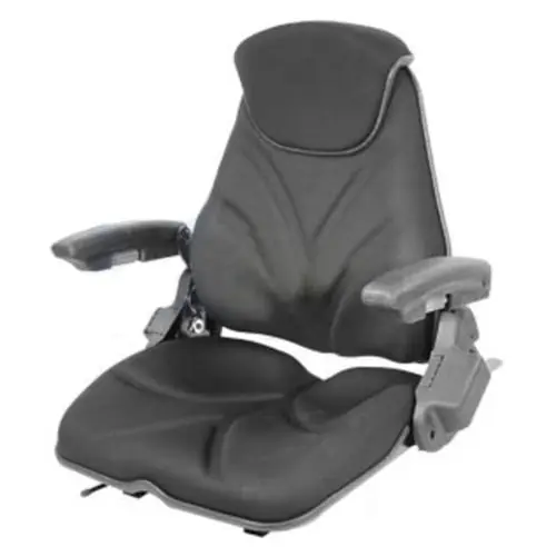 Universal Tractor, Combine Seat with Arm Rests and Slide Tracks Black Cloth Order Now