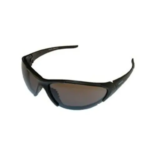 Crossfire 1821 Sniper Brown Core Black Frame Smmoke Safety Glasses No Minimum Order