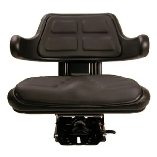 Buy Online Deluxe Wrap Around Back Tractor Seat with Suspension Black W223BL